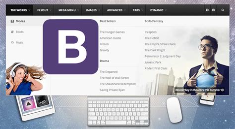 bootstrap mega menu codepen